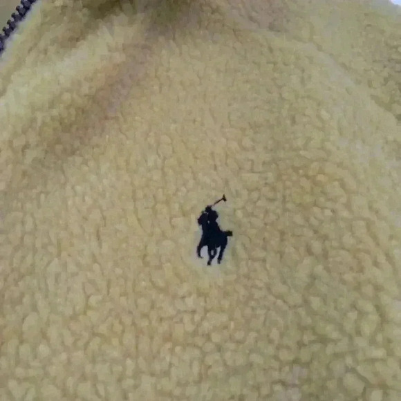Polo Ralph Lauren Vintage Sherpa Zip Jacket Size L - Picture 7 of 11